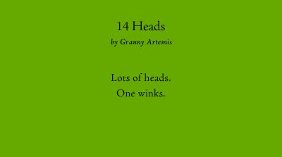 14 heads